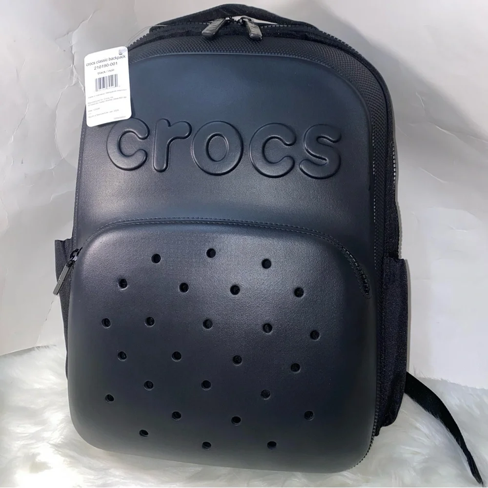 Crocs black classic backpack New